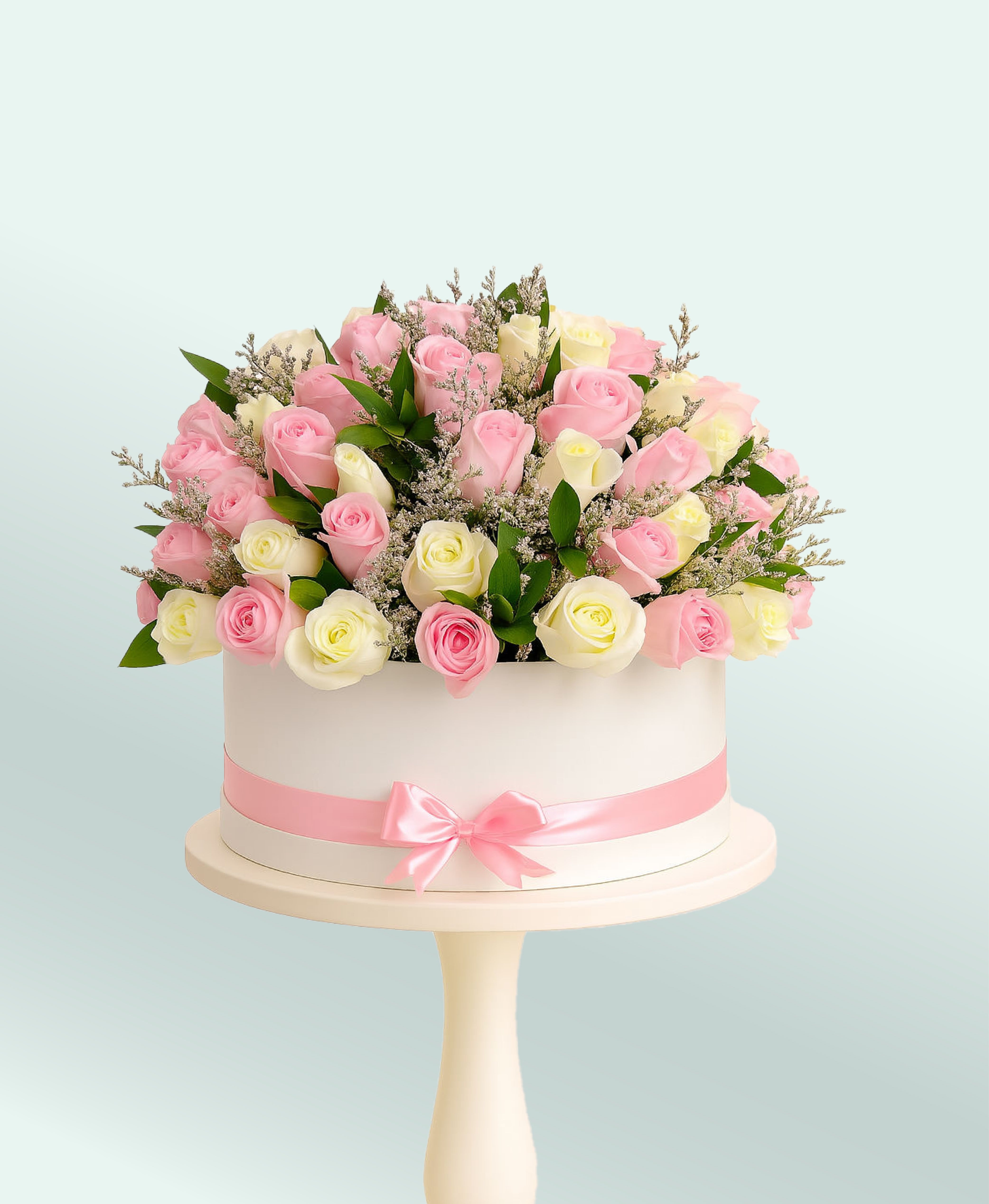 Blush Romance Rose Box